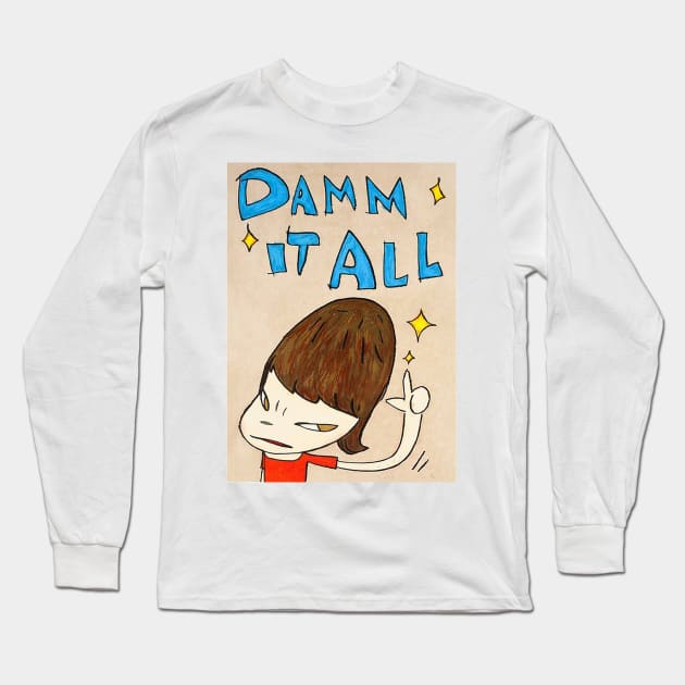 dam it all Long Sleeve T-Shirt by brandylarsen